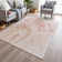 Machine Washable Indoor/Outdoor Xhevrie Salmon Rug