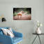 «Golden Horse Trot Abstract Contemporary Forest Forest», reproduction d'art mural-129897261