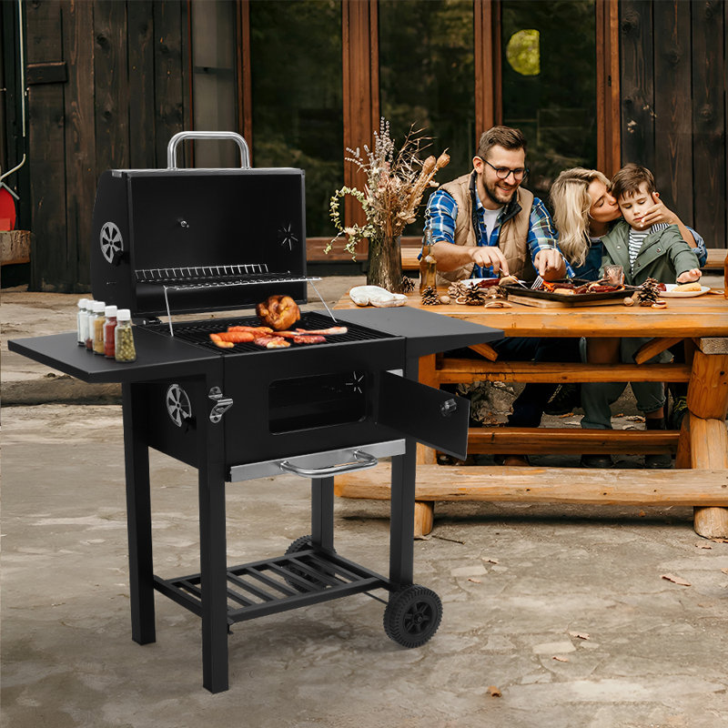 Dakota Fields Camala 62cm W Charcoal Grill