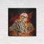 Trinx «Skeleton With Fire» par Flyland Designs, art mural en métal-895077939