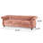 Dalpha 84'' Velvet Sofa-2013624089