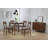 Phyllida Solid Wood Base Dining Table