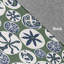 Tapis décoratif géométrique vert alcesta-1396151104
