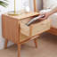 Armoire de chevet en bois massif Pure