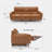 85" Power Zero Wall Reclining Sofa, 3 Seater Recliner Couch with USB & Type-C Ports and Drop Down Table Tray-1545262623-1562559600