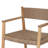 Boston Outdoor Dining Chair-Fine Sanded Teak