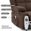 Fauteuil inclinable manuel chauffant et chauffant pour adultes - Canapé simple réglable à 155 °-133441533-133441538