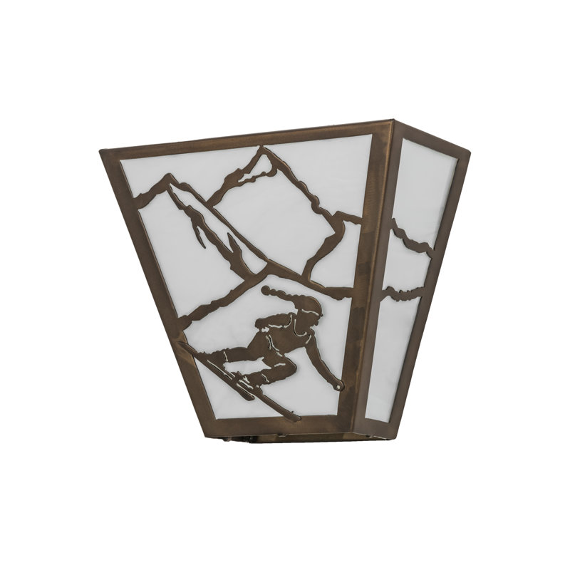 Rustic Lodge 2 - Light Flush Mounted Sconce