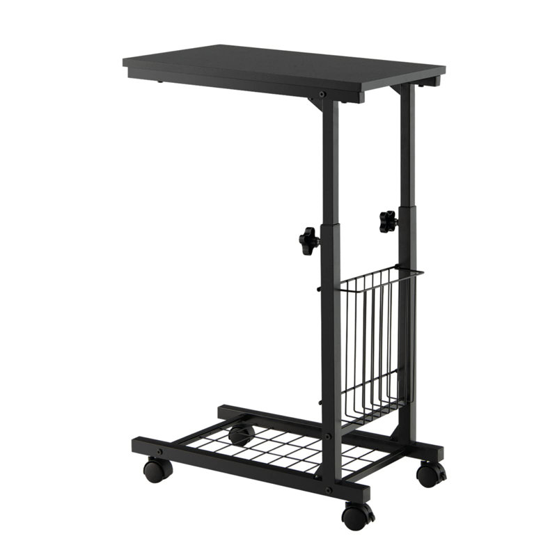 C Table End Table, Black