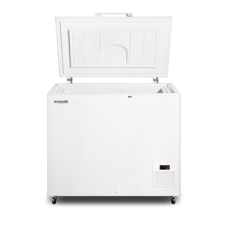 Portable 8.4 cu. ft. Garage Ready Frost-Free Undercounter Chest Freezer Drawers with Adjustable Temperature Controls and LED Light