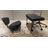 Office Chair Meditation Chair with Adjustable Ottoman, 360° Swivel Cross Legged Office Chair, Height Adjustable Chair, Multi-Purpose Kneeling Chair, Gaming & ADHD Focus Chair, Sleek White PU Leather for Yoga, Office and Bar Use-269943371-281290830