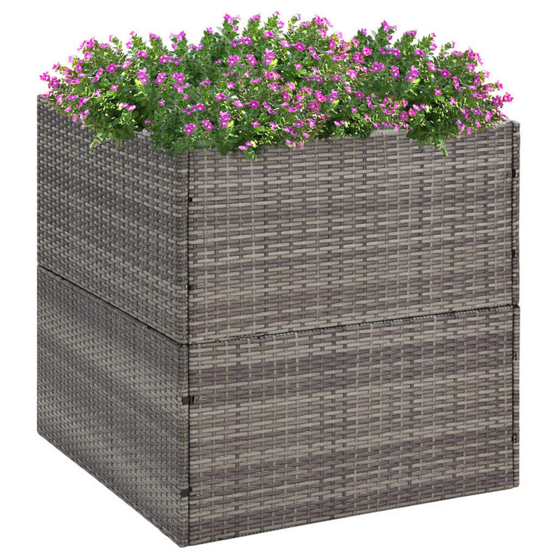 Alekza Raised Garden Bed, Grey