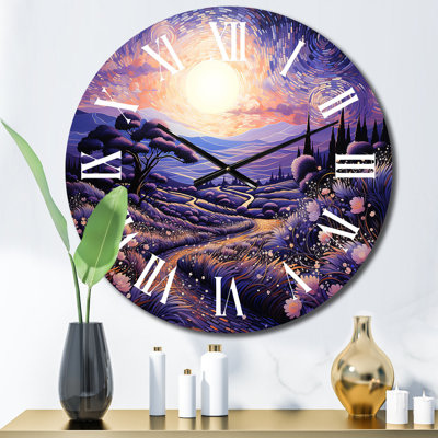 Horloge murale Cleeson - Paysages
