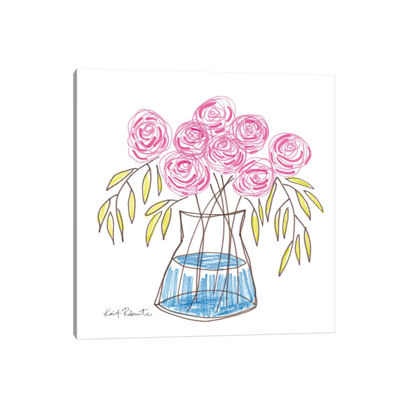 Sprucing Up The Apartment by Kait Roberts - Wrapped Canvas Gallery-Wrapped Canvas Giclée, 30.48 cm H x 30.48cm W