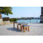 Table basse en aluminium