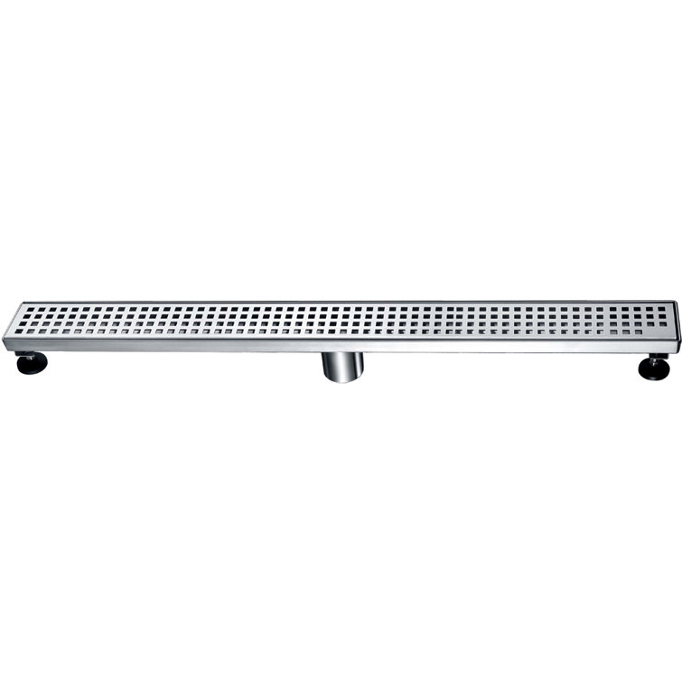 Brisbane River  32 Inch Long Stainless Steel  Linear Floor Shower Drain