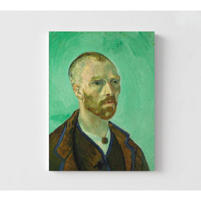 Vincent Van Gogh Self-Portrait Print, Framed Van Gogh Wall Decor, Portrait Wall Art, Van Gogh Portraits, Framed Wall Art, Oversized Wall Art