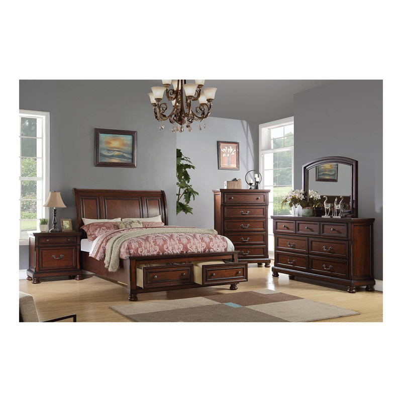 DRESSER en cerisier antique, Marron foncé