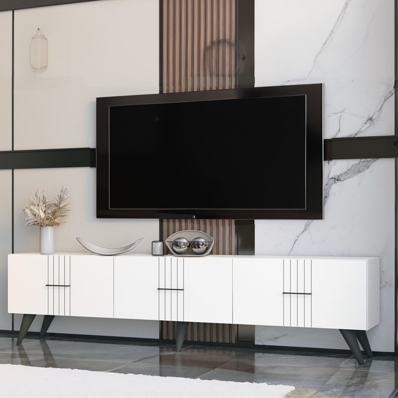 Jaseir Unfinished TV Stand for TVs up to 78"