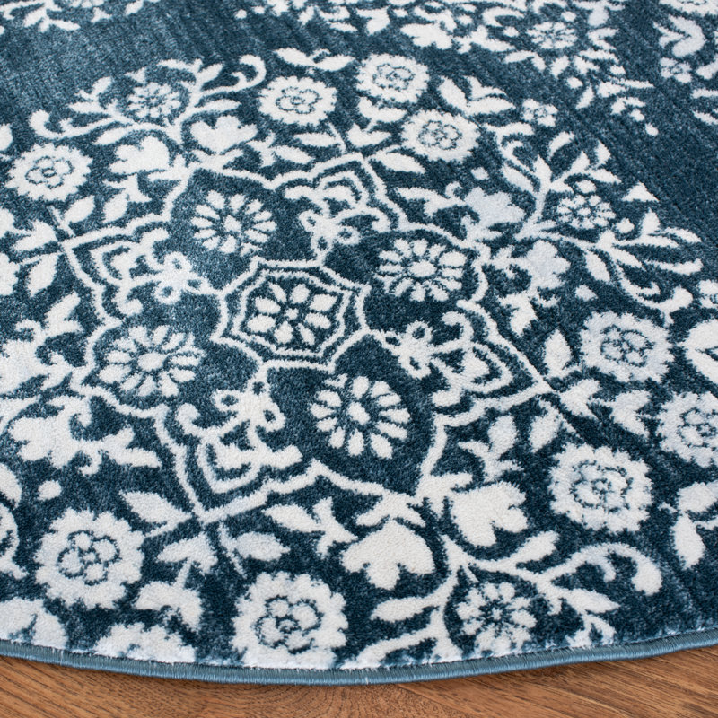 Delmer Performance Geometric Rug, Runner 2'2" x 7'