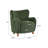 Reshami Wing Back Fabric Upholstered Accent Chair-665163225