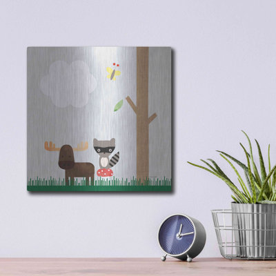 «Wood Land Animals I» par Ann Kelle
