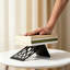 Ensemble de 10 serre-livres en métal en forme de silhouette d'arbre, supports en L de 18 cm de haut avec patins antidérapants pour étagères de bureau à domicile