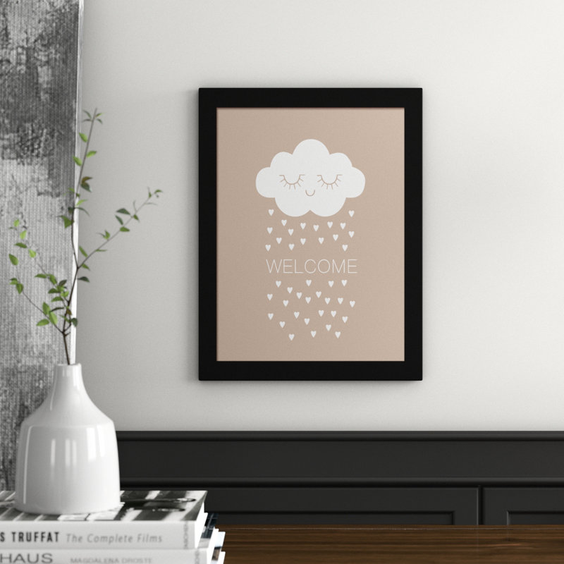 Art Print with Black Frame Wall Art
