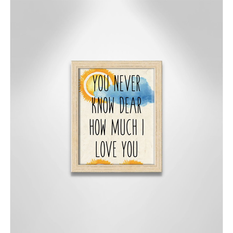 Impression sur papier Sunshine C, H 10 po x l 8 po x P 1,18 po, Encadré de boîte beige