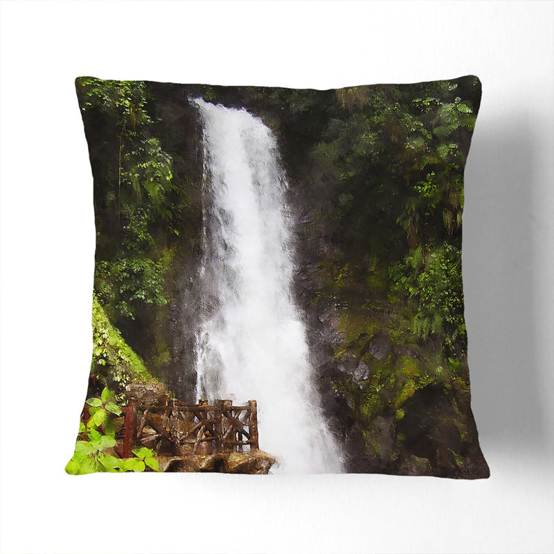 Square Cushion, 40cm H x 40cm W x 15cm D, Stone