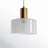 Rothchild 1 - Light Antique Brass Drum Pendant