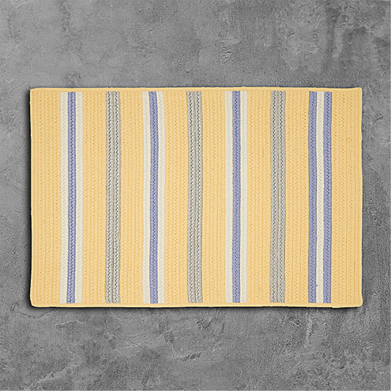 Tapis jaune Bucareli, Rectangle 3 pi x 5 pi
