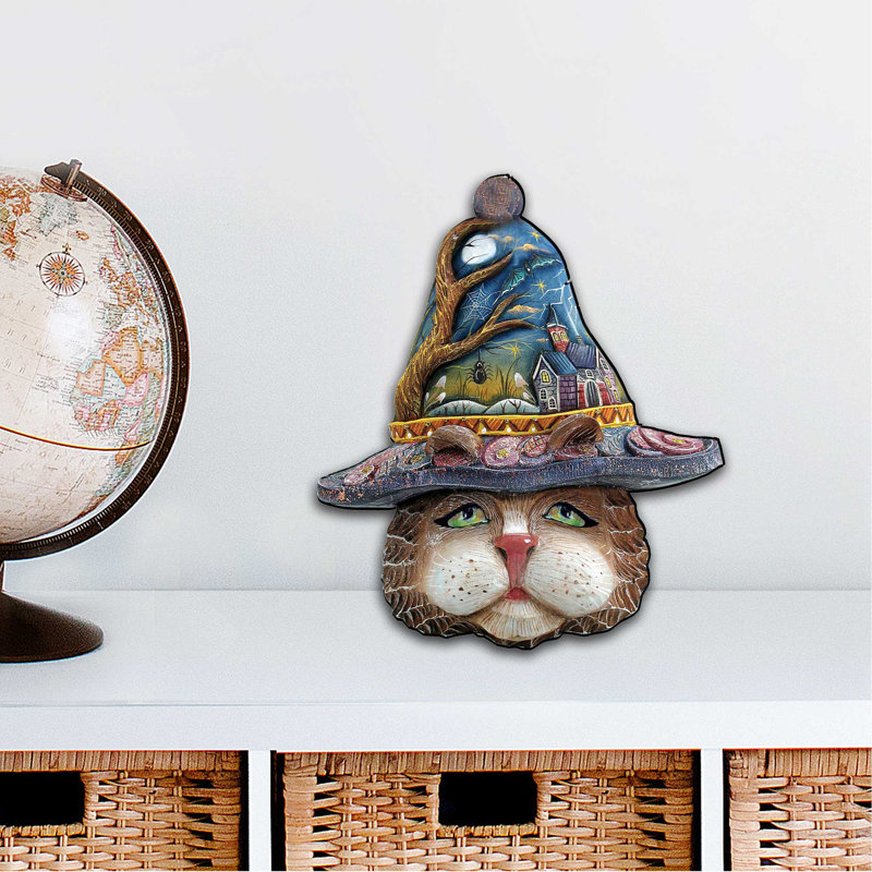 Tiburon Wood Halloween Decoration