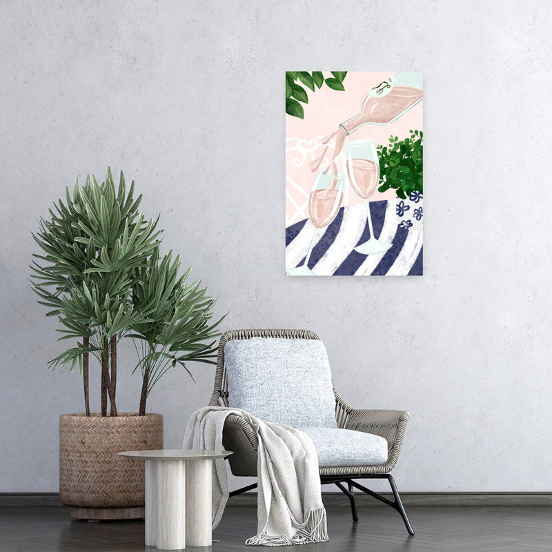 Art contemporain contemporain abstrait romantique, H 24 po x l 16 po