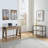 Alperen Writing Desk with Power Outlet
