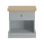 Barrow 45cm W Manufactured Wood Bedside Table
