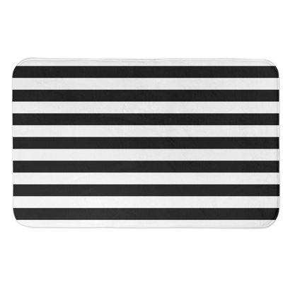 Javion Microfiber / Microsuede Non-Slip Bath Rug