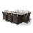 Karcher 8 Seater Dining Set with Cushions and Parasol-39926024