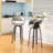 Tavar Upholstered Faux Leather Bar Stool-2070517370-2052157480