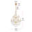 Lesli - Light Candle Style Tiered Chandelier-26991667-113607364