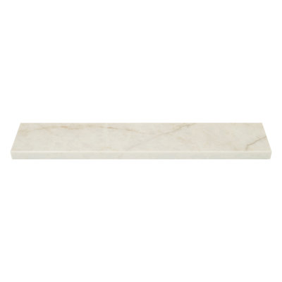 LustreLine Orelia  21 in. x 4 in. x 0.79 in. Engineered Stone Vanity Sidesplash