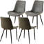 Dining Chairs, Kitchen Upholstered Chairs, Side Chair With Metal Legs-1516725510-1516725508
