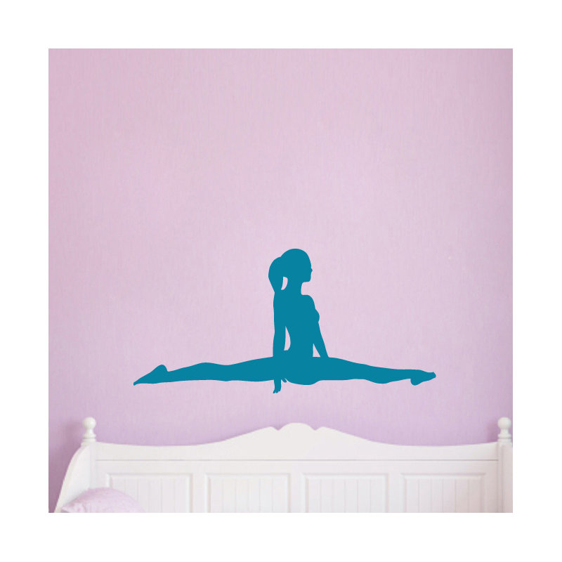 Sports Non-Wall Damaging Wall Decal, Teal