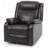 Contemporary Dark Brown Recliner Chair