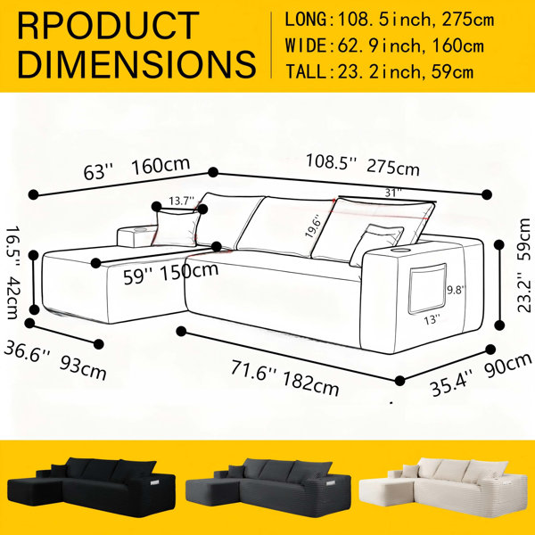 Dimensions du produit