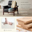 Fauteuil moderne à haut dossier de 35 po de largeur-1583938207