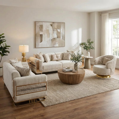 Ferak 3 - Piece Living Room Set