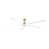 Burnished Brass/Matte White