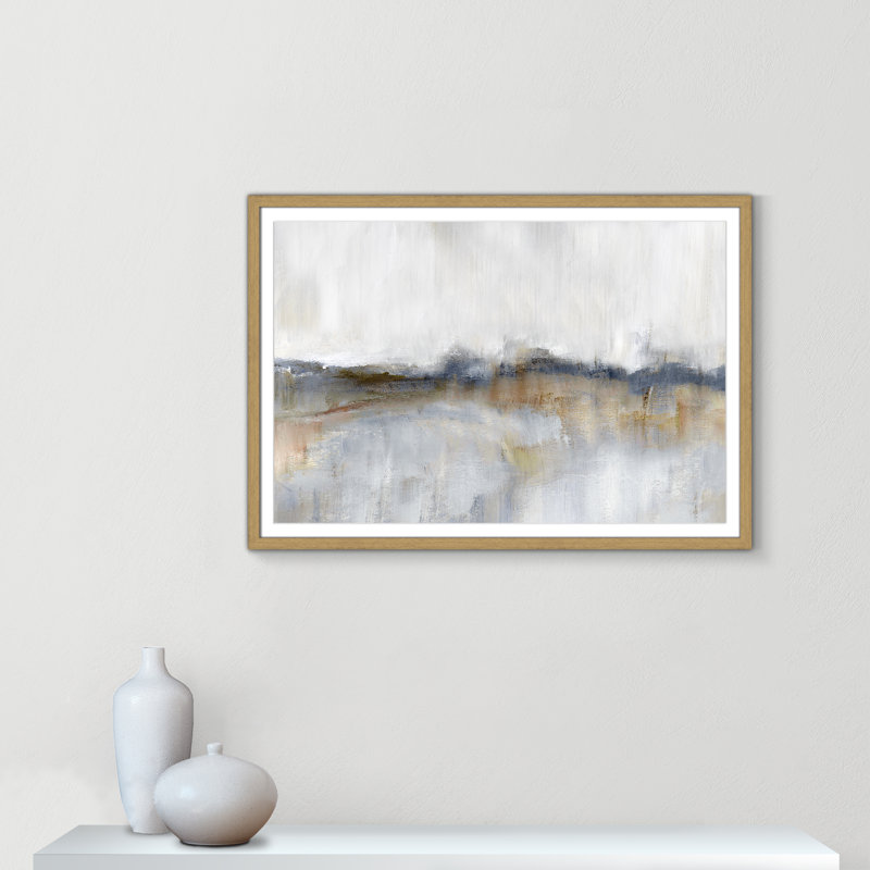 Autumnal Tide par - impression, H 25,5 po x l 35,5 po x P 0,75 po, Encadré naturel