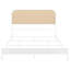 Grand lit blanc Kenneth
